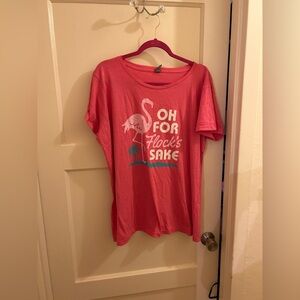 Flamingo xl EUC tshirt